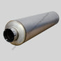 DN  M100465 MUFFLER-5IN ID IN/OD OUT,10IN DIA,51IN L