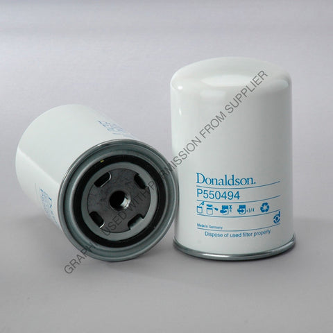 DN  P550494 FUEL FILTER, WATER SEPARATOR SPIN-ON