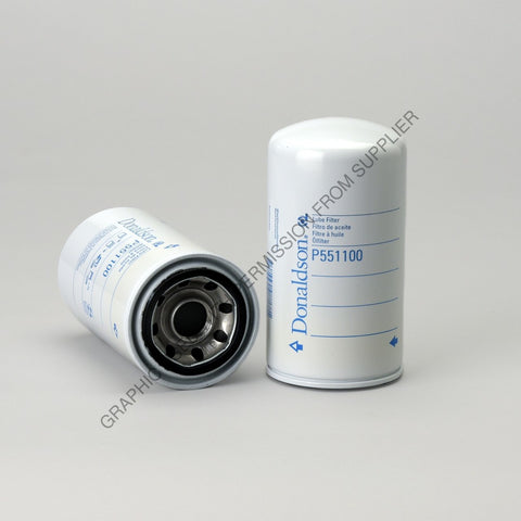 DN  P551100 LUBE FILTER, SPIN-ON