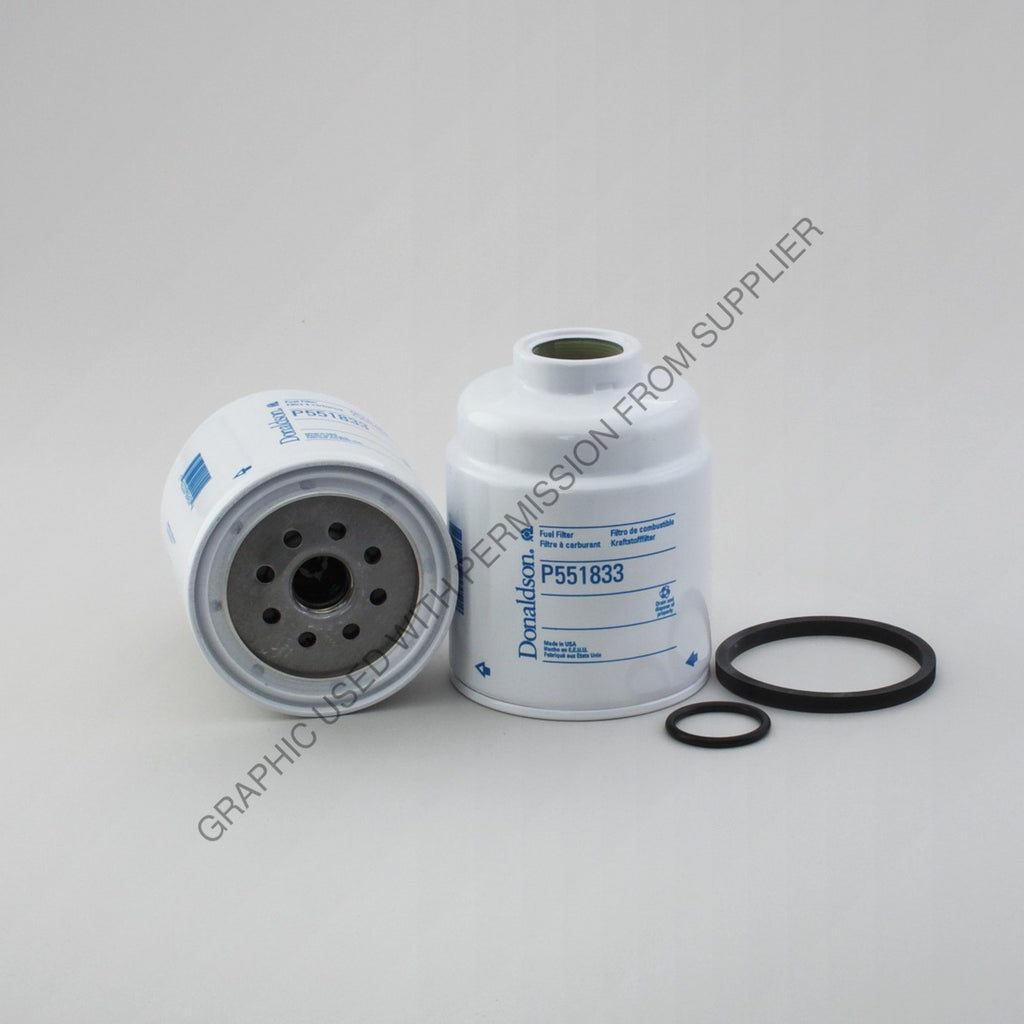 DN  P551833 FUEL FILTER, WATER SEPARATOR SPIN ON