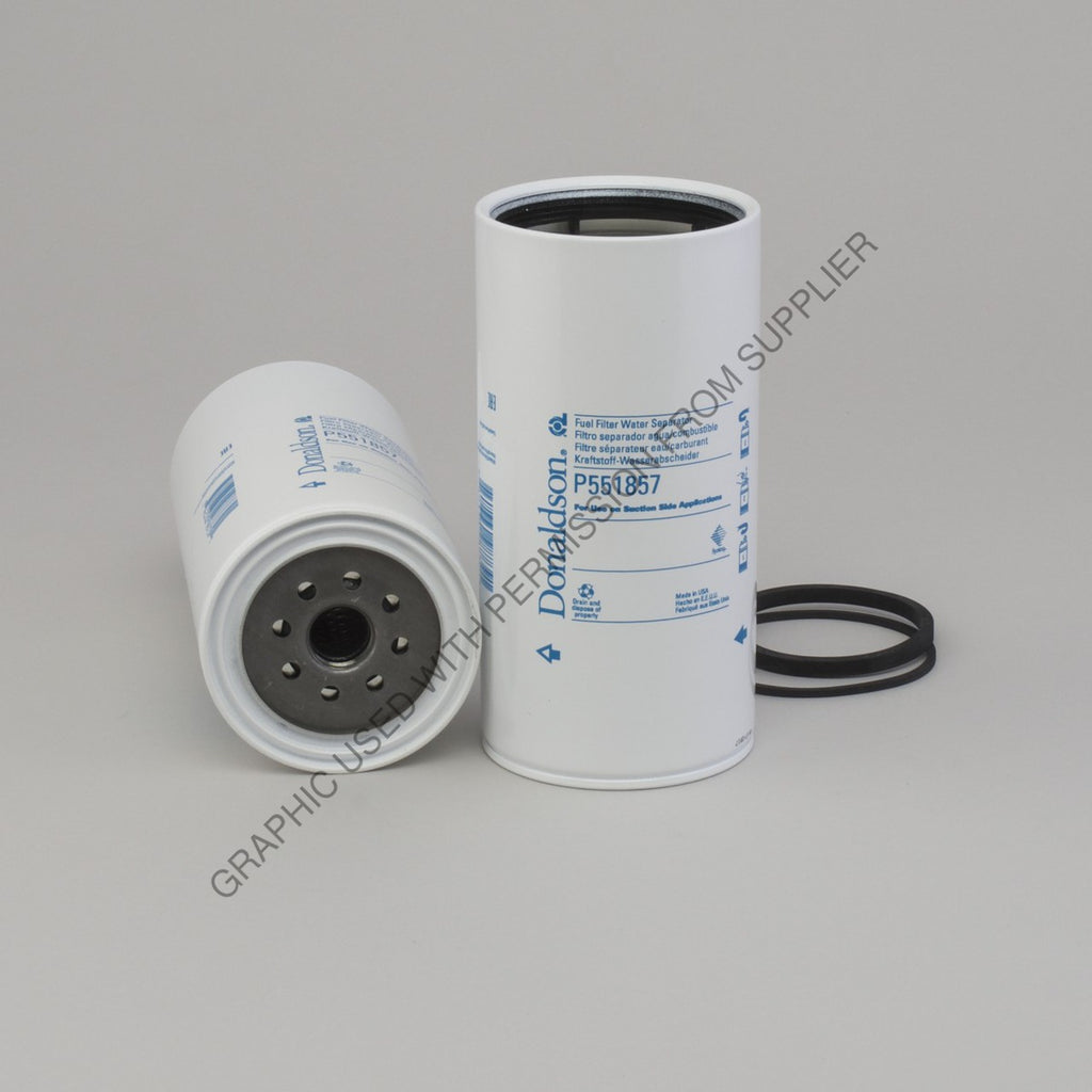 DN  P551857 FUEL FILTER, WATER SEPARATOR SPIN-ON