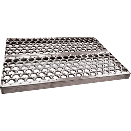 DP1026 DECK PLATE-GALVANIZED, ROUND, 36" X 33"
