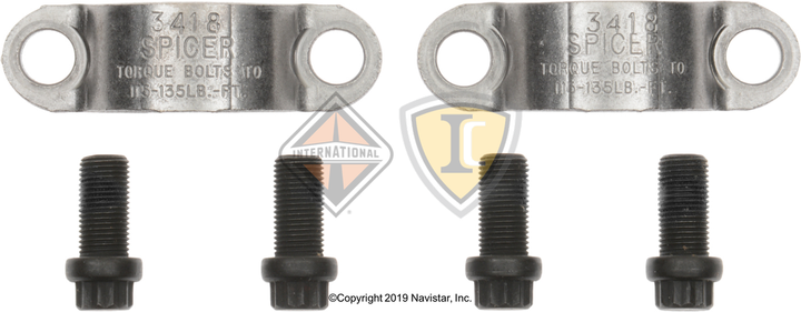 DS657018X STRAP,U-JOINT STRAP KIT, 1710,