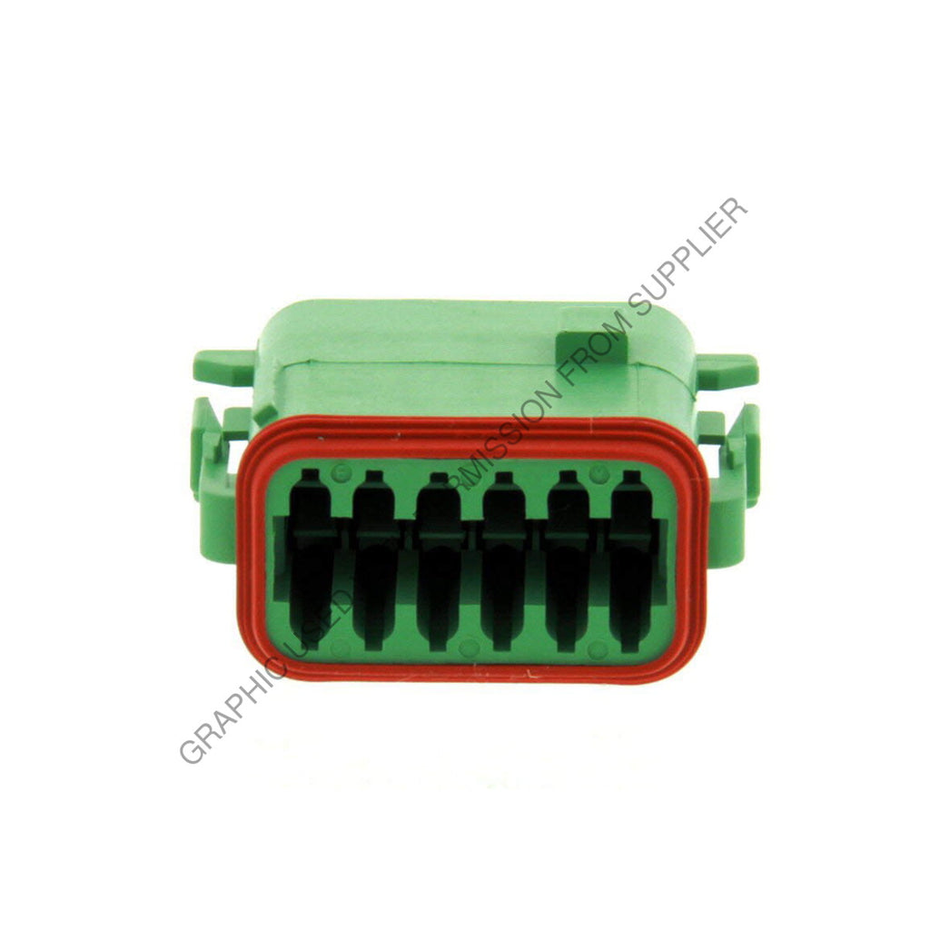 DUF DT06 12SC P012 PLUG-12CAV DT 16 2X6