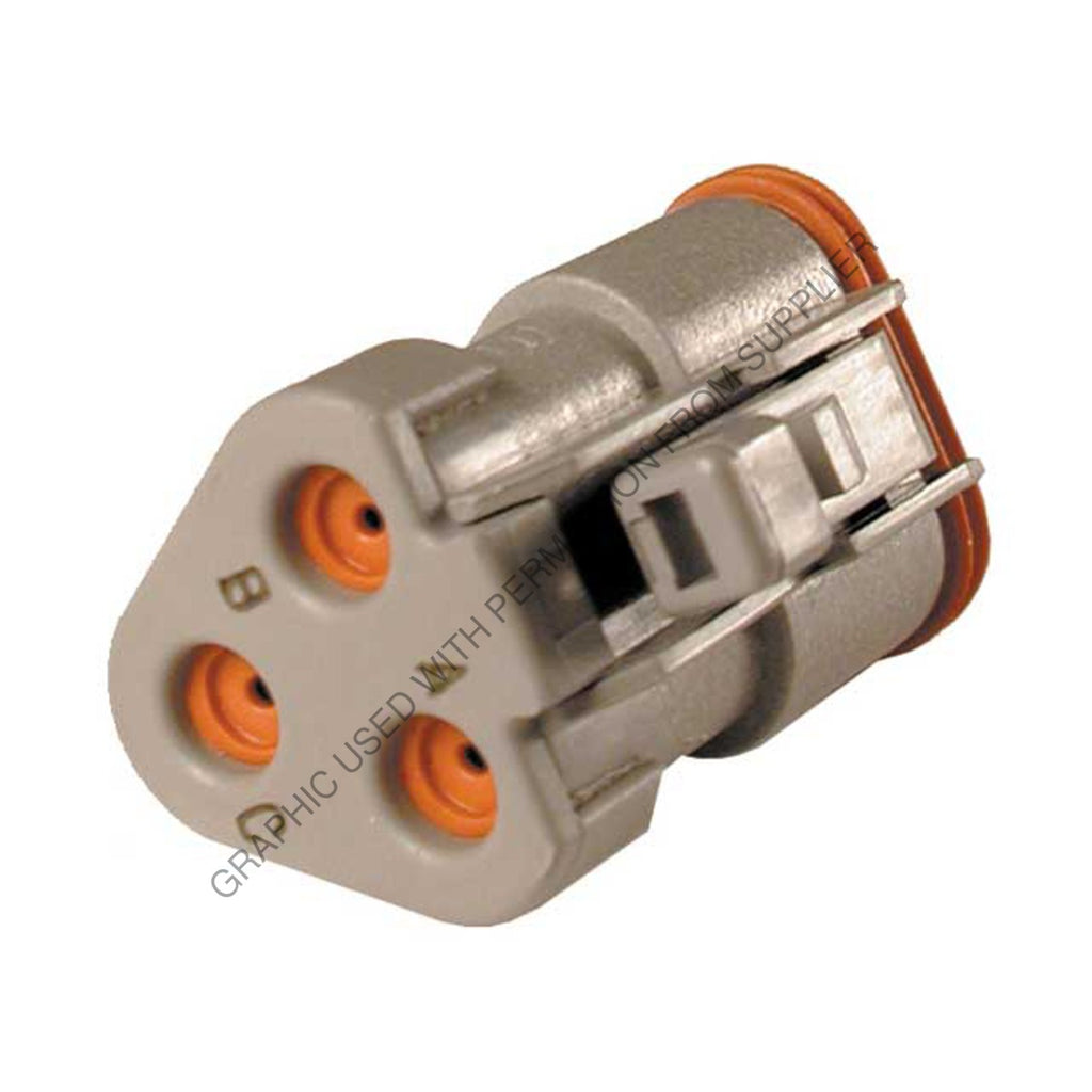 DUF DT06 3S E003 PLUG-3CAV,DT 16-SKT,