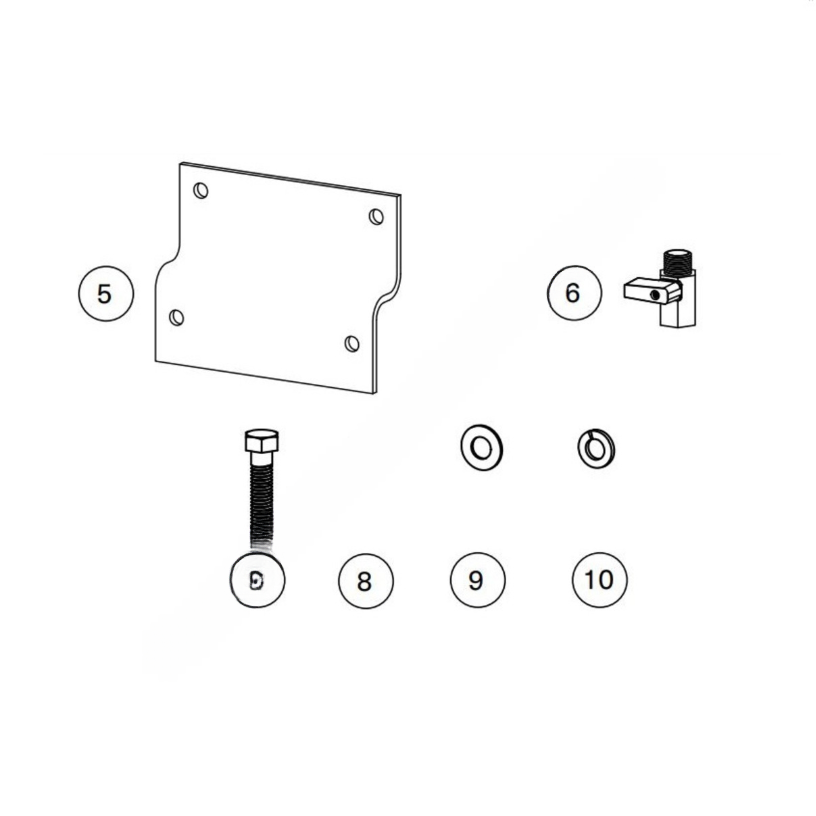 DVC 103254 MOUNTING LIT 210 TO 243
