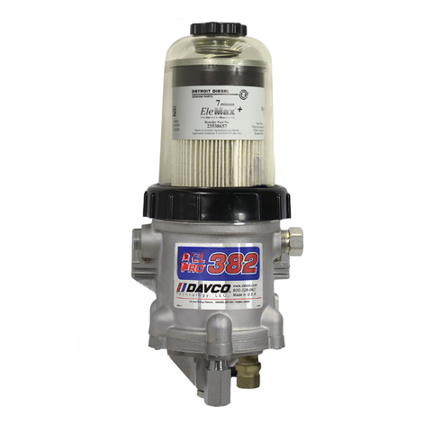 DVC 382940DDC07 FUEL/WATER SEP-382 W/HEAT 12OVAC PREHEAT