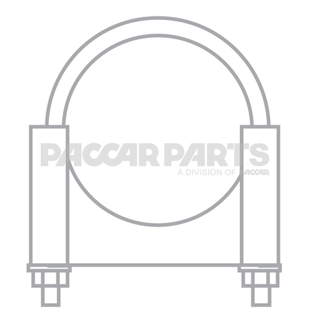 EC30GZ CLAMP-EXHAUST HD GUILLOTINE 3" ZN