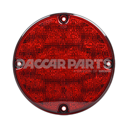 ECV7561STT-FA LIGHT-LED, 756 RD, S/T/T, 7"RND, RED