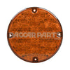 ECV7561TY-FA LIGHT-LED, 756 RD, REAR TURN, 7"RND, YLW