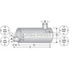 EMM86530 MUFFLER-TYPE 7-11.1"