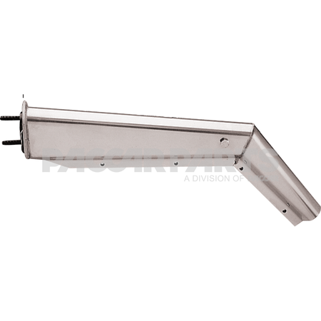 FB00609 HANGER-MUDFLAP CHRM 2.5" BOLT SPC 28.5"