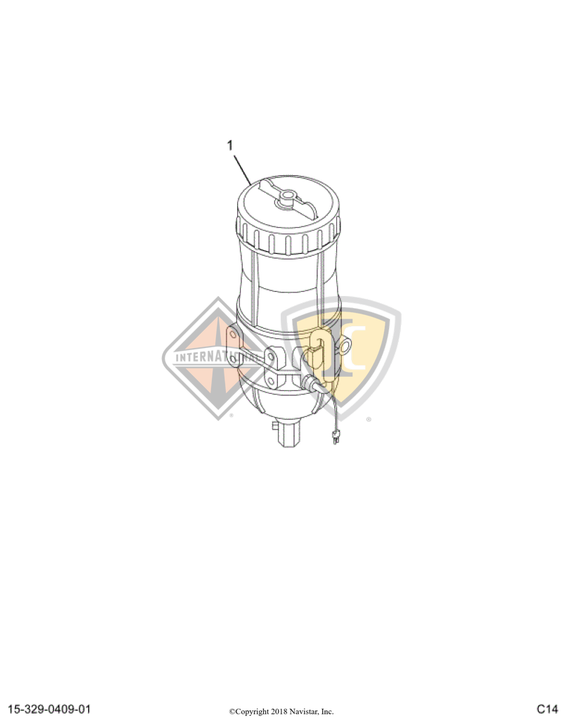 FH23054 HOUSING-FUEL PUMP VALVE