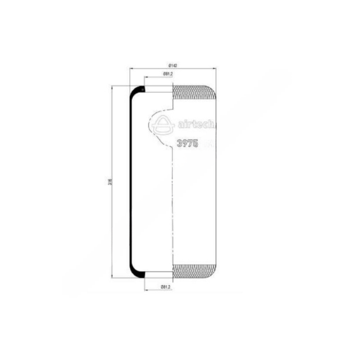FI  W01 095 0437 AIRBAG - 1R1T 320 195