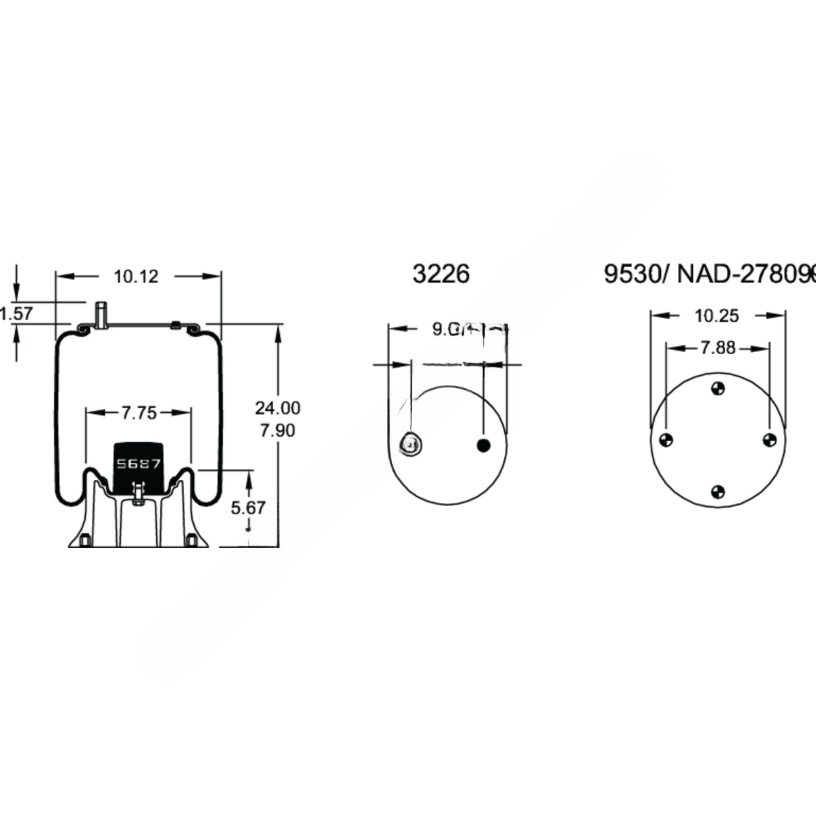 FI  W01 358 0783 AIR BAG