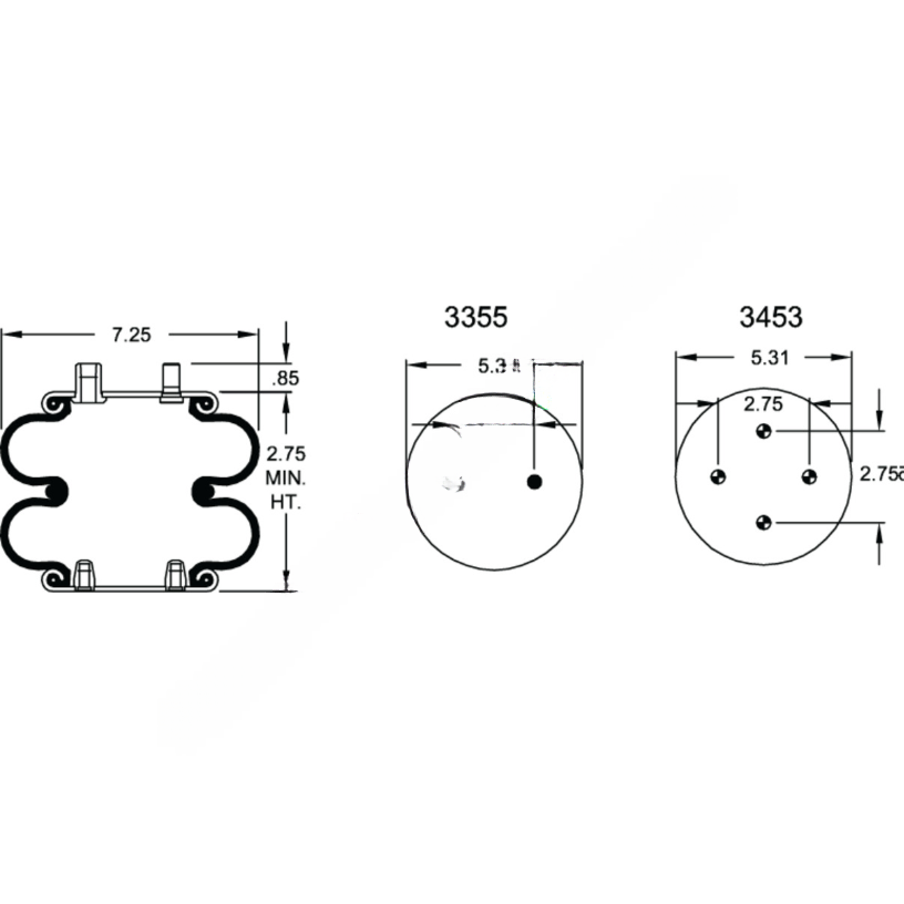 FI  W01 358 3402 AIR SPRING