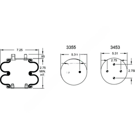 FI  W01 358 3402 AIR SPRING