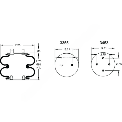 FI  W01 358 3402 AIR SPRING