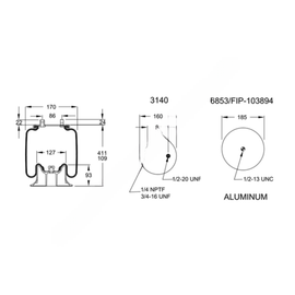 FI  W01 358 5406 AIR SPRING