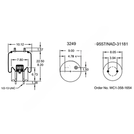 FI  W01 358 6262 AIR SPRING