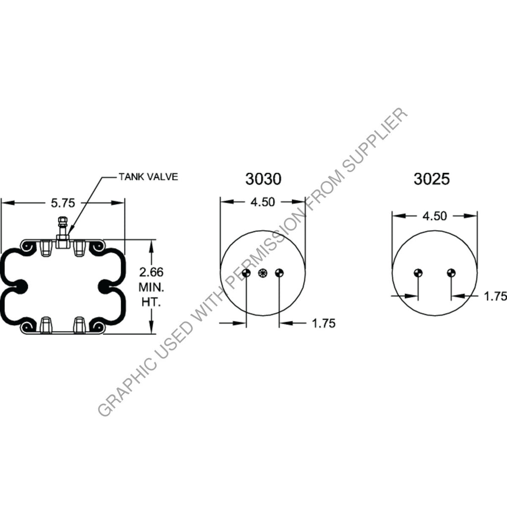 FI  W01 358 6831 AIR SPRING