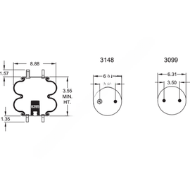 FI  W01 358 6884 AIR SPRING