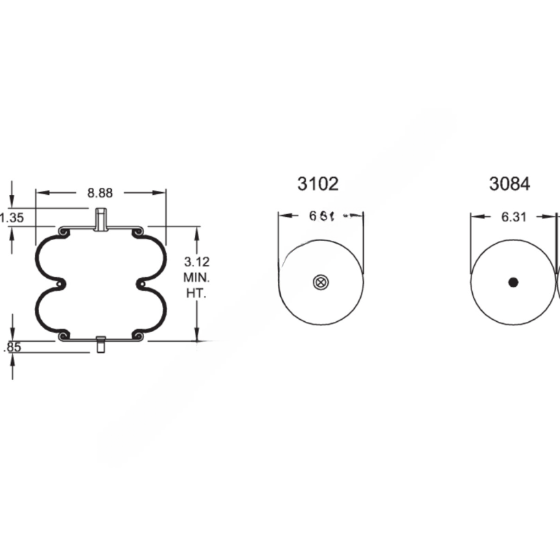 FI  W01 358 6897 AIR SPRING