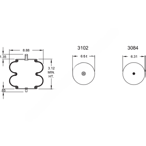 FI  W01 358 6897 AIR SPRING