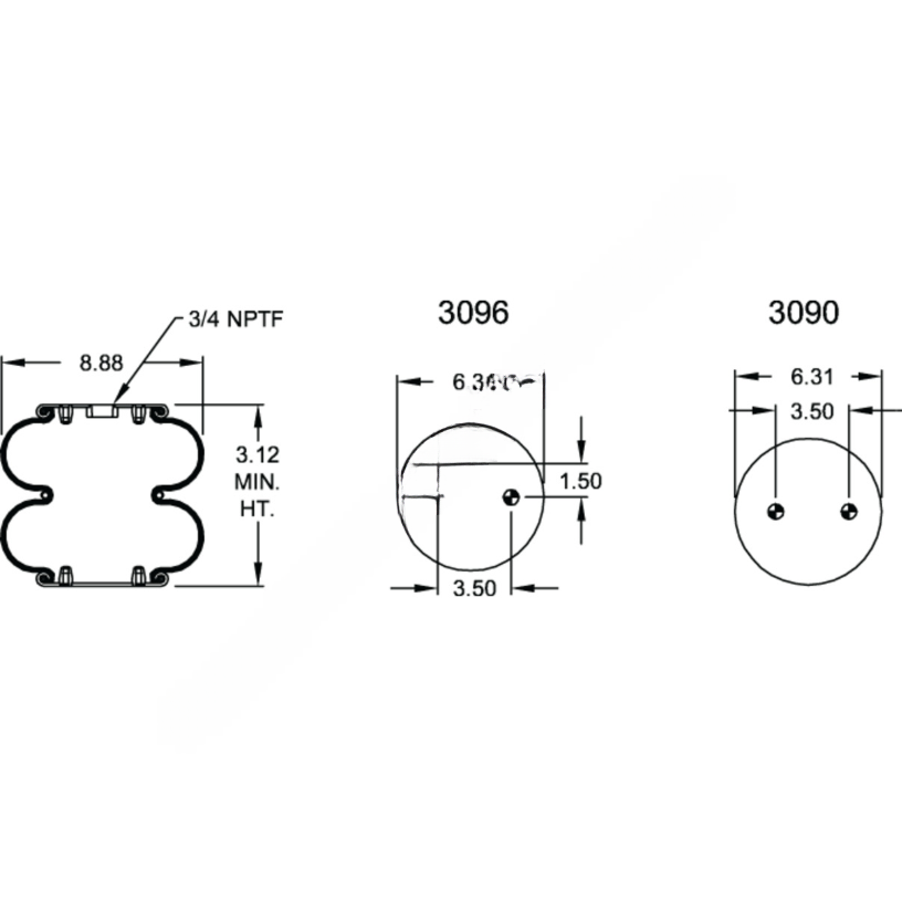 FI  W01 358 6900 AIR SPRING