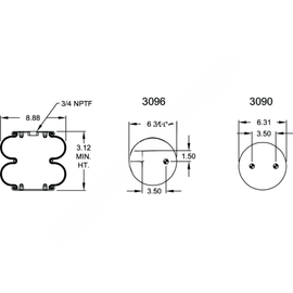 FI  W01 358 6900 AIR SPRING