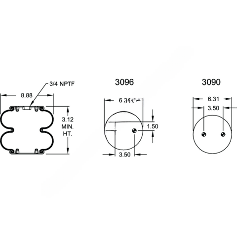 FI  W01 358 6900 AIR SPRING