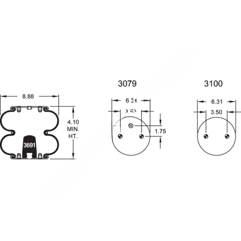FI  W01 358 6902 AIR SPRING