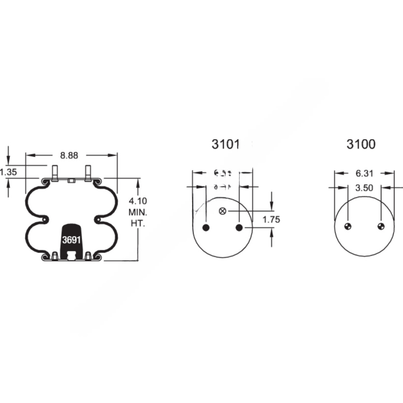 FI  W01 358 6905 AIR SPRING
