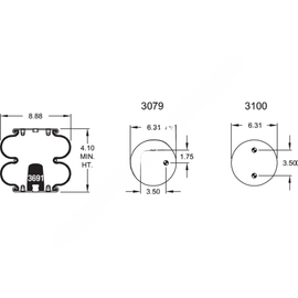 FI  W01 358 6926 AIR SPRING