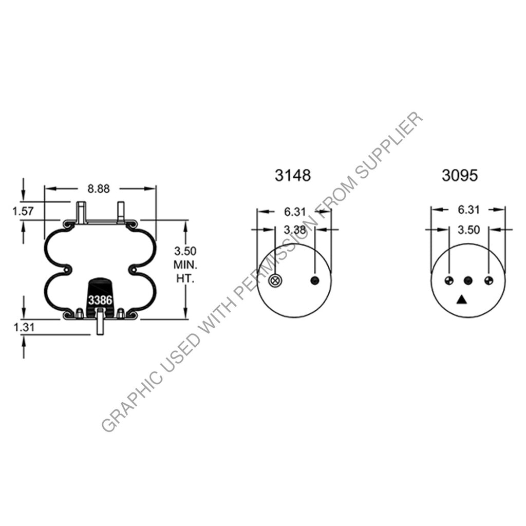 FI  W01 358 6932 AIR SPRING