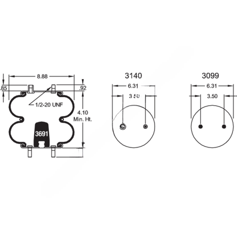 FI  W01 358 6941 AIR SPRING