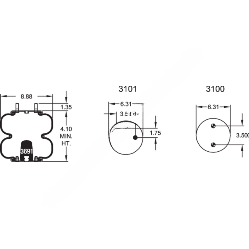FI  W01 358 6945 AIR SPRING