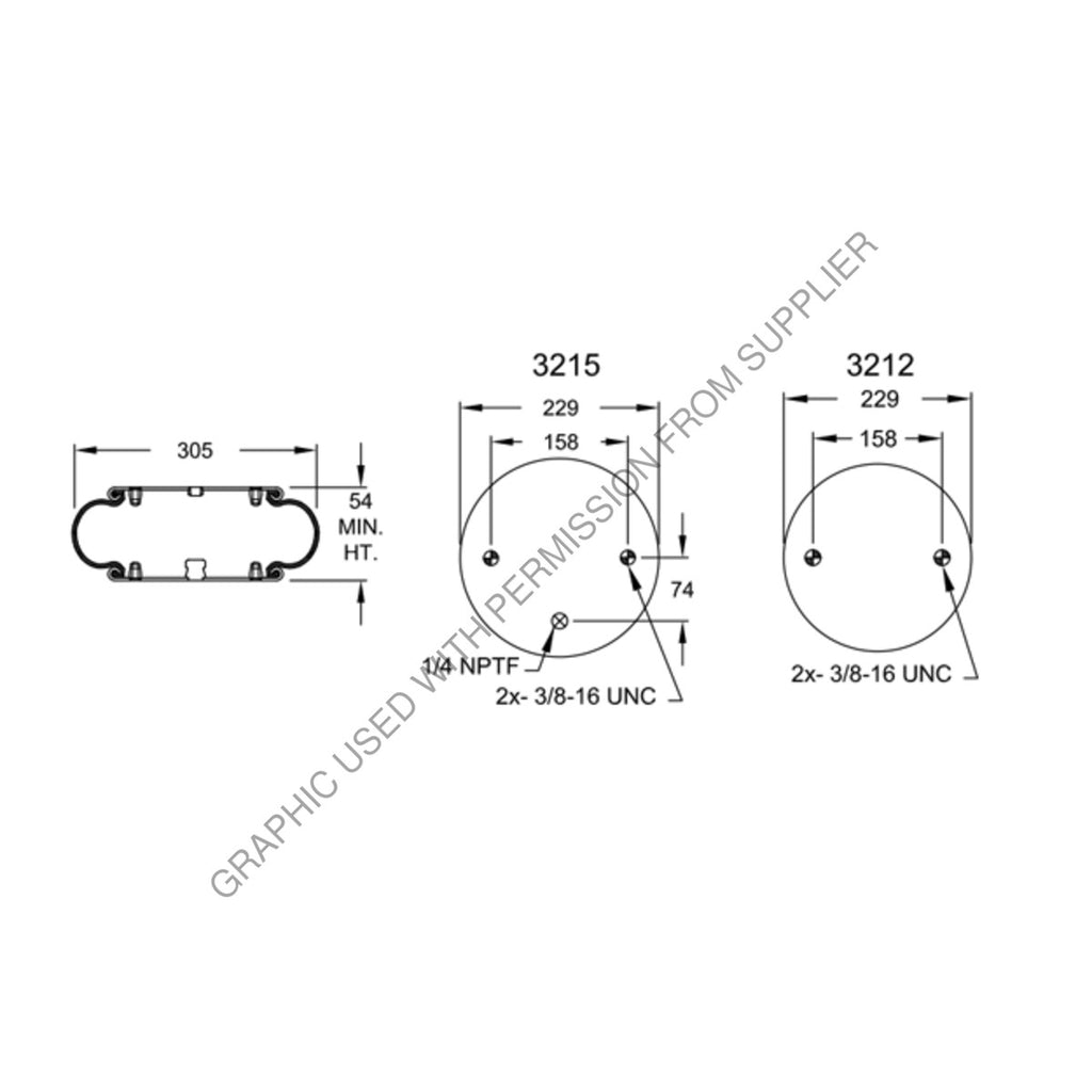 FI  W01 358 7008 AIR SPRING