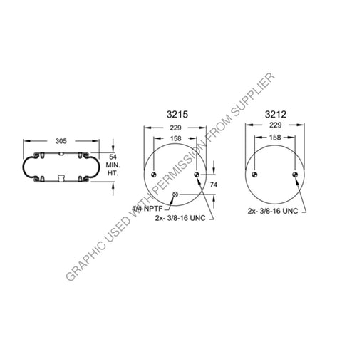 FI  W01 358 7008 AIR SPRING