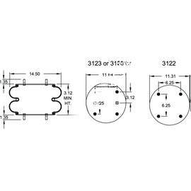 FI  W01 358 7135 AIR SPRING