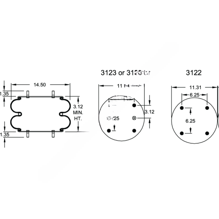 FI  W01 358 7135 AIR SPRING