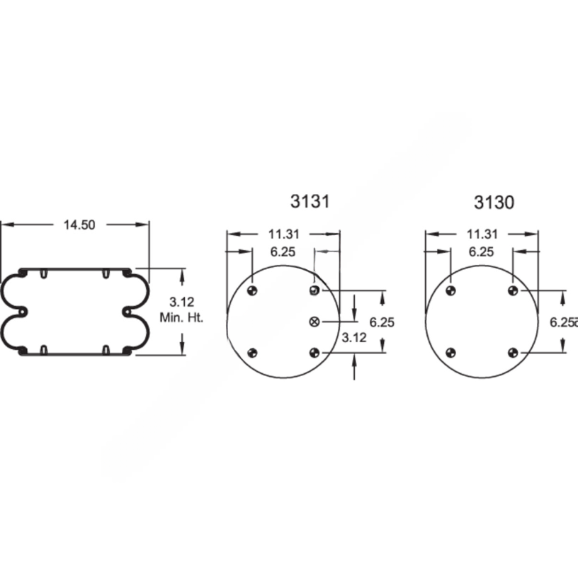 FI  W01 358 7145 AIR SPRING