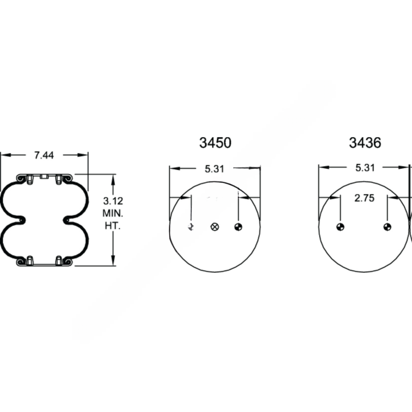 FI  W01 358 7325 AIR SPRING