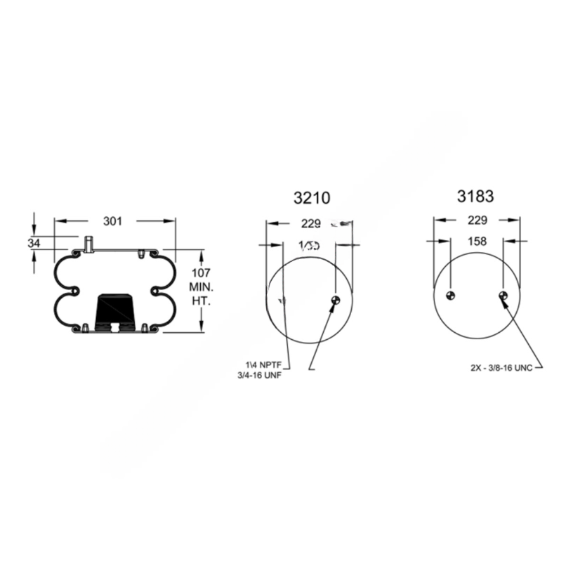 FI  W01 358 7403 AIR SPRING