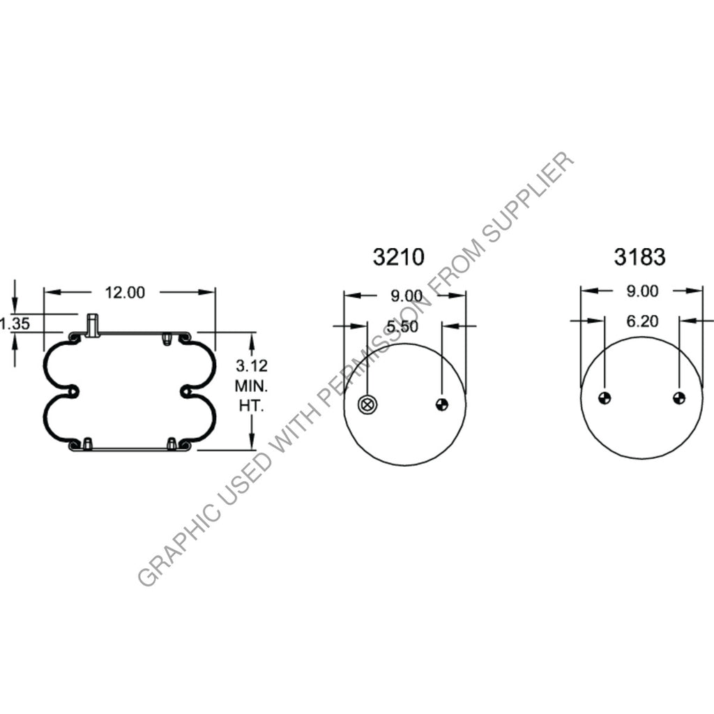 FI  W01 358 7404 AIR SPRING