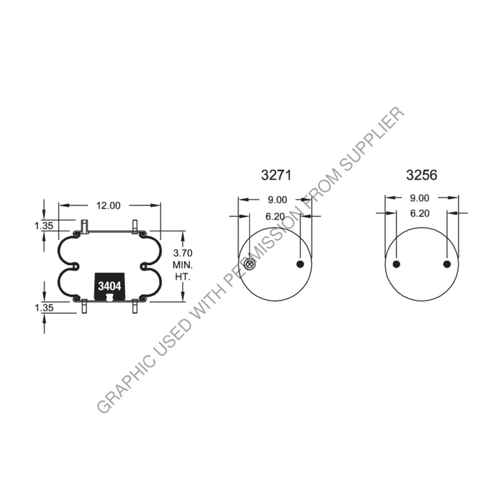FI  W01 358 7409 AIR SPRING