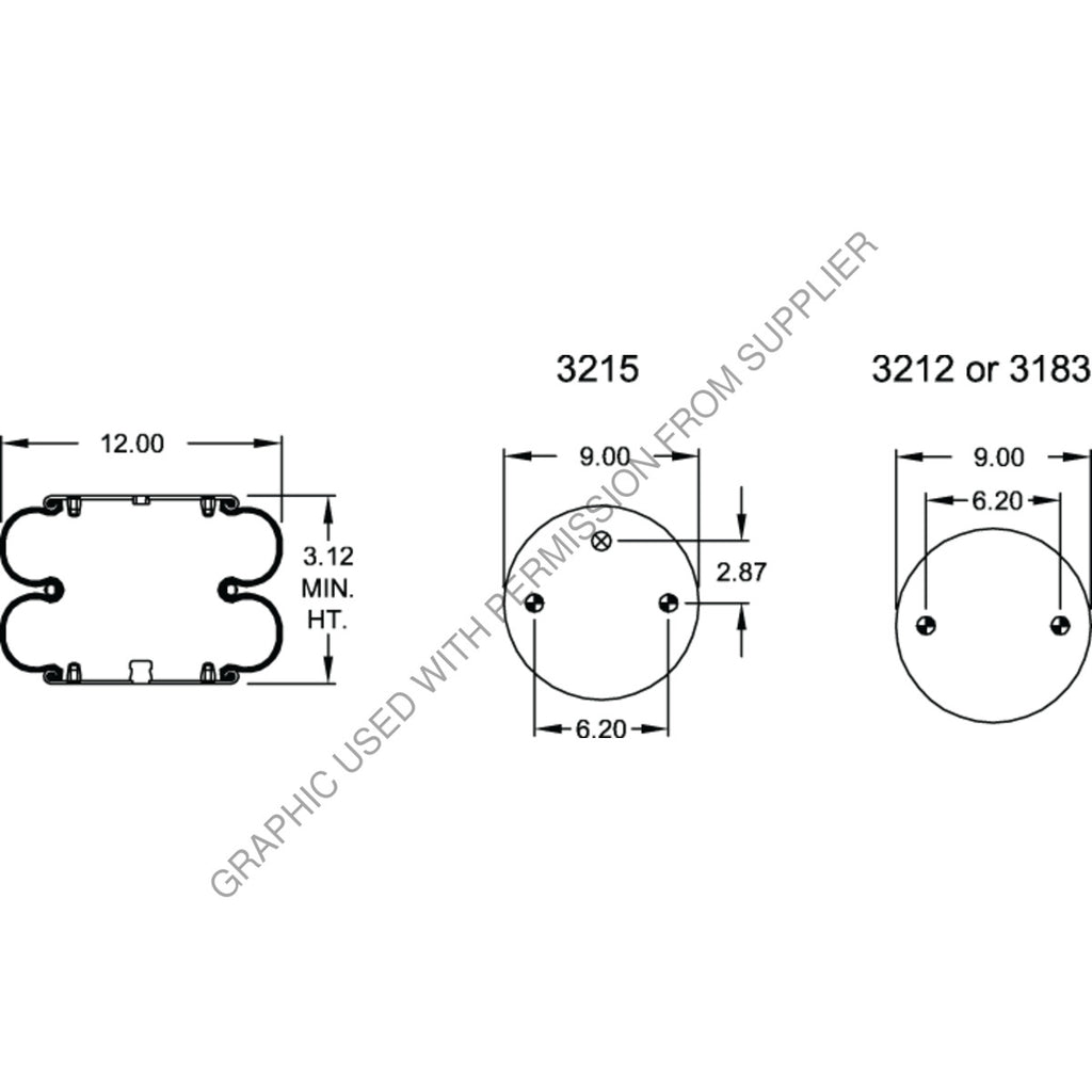 FI  W01 358 7444 AIR SPRING