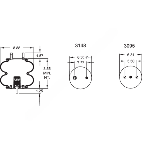 FI  W01 358 7686 AIR SPRING