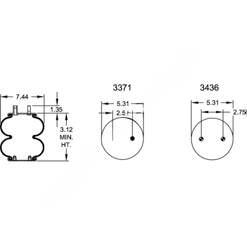 FI  W01 358 7705 AIR SPRING