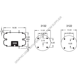 FI  W01 358 7782 AIR SPRING